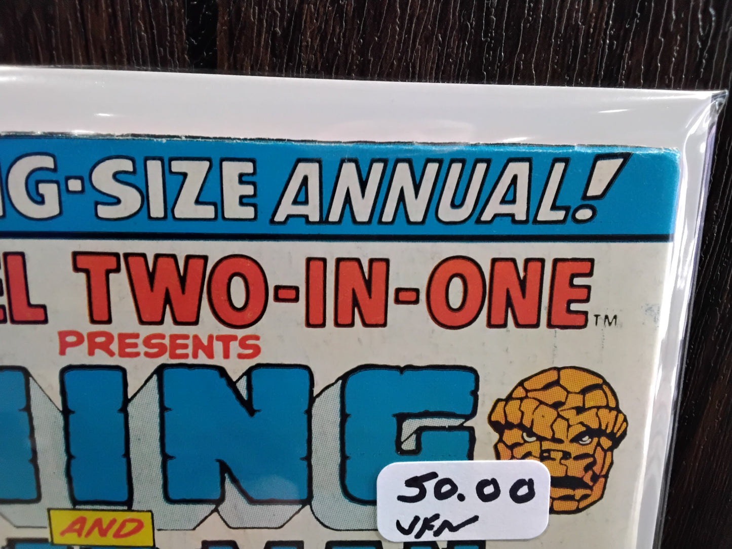 Marvel Two-In-One Vol 1 Annual #2 Newsstand Edition