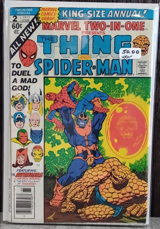 Marvel Two-In-One Vol 1 Annual #2 Newsstand Edition