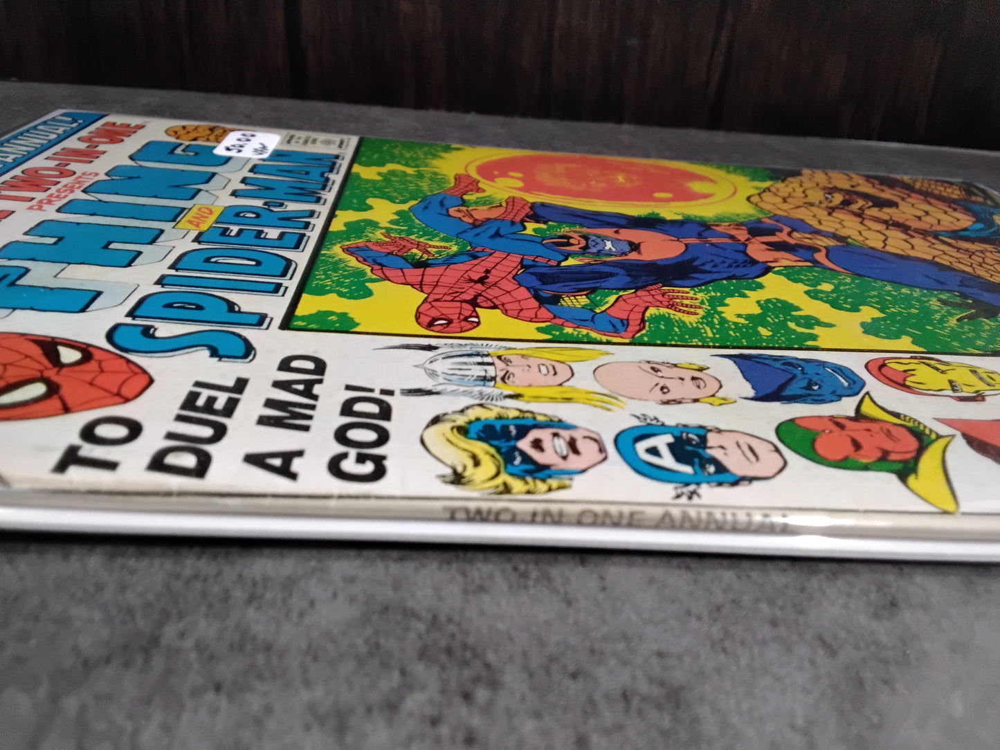 Marvel Two-In-One Vol 1 Annual #2 Newsstand Edition
