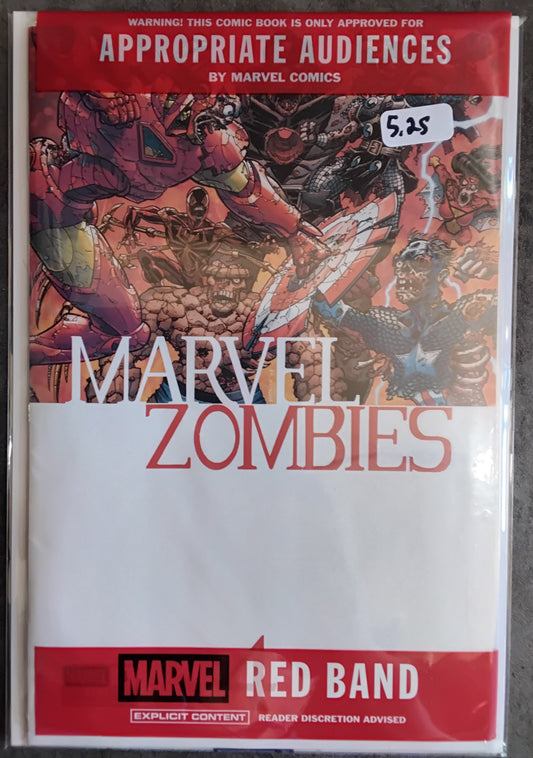 Marvel Zombies: Red Band #4 Scott Koblish Retro Zombie Variant Cover (Poly-Bagged)