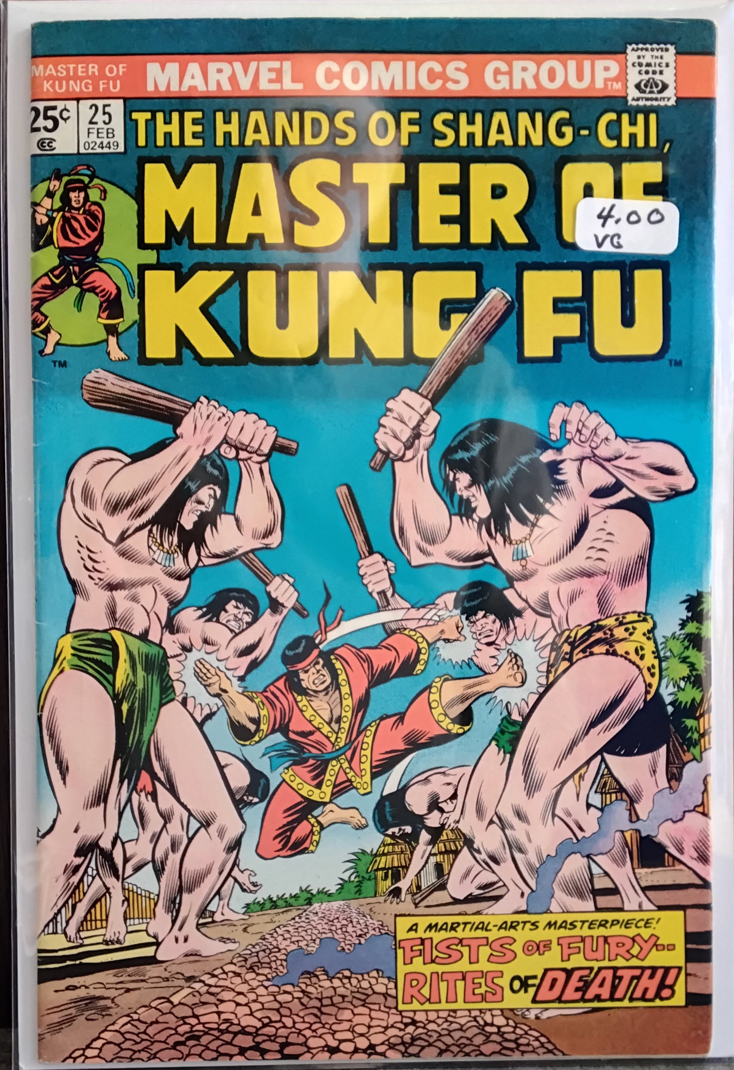 Master Of Kung-Fu Vol 1 #025
