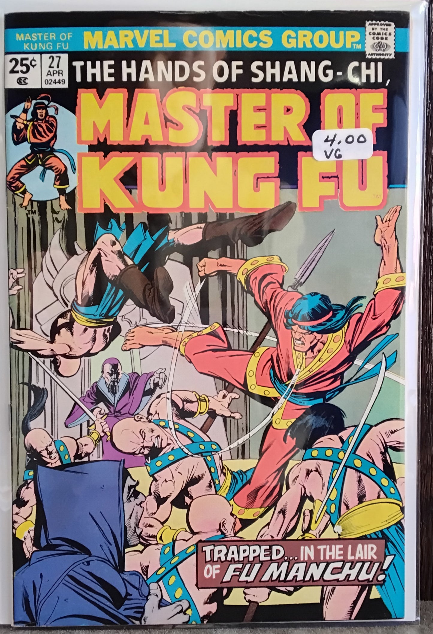 Master Of Kung-Fu Vol 1 #027