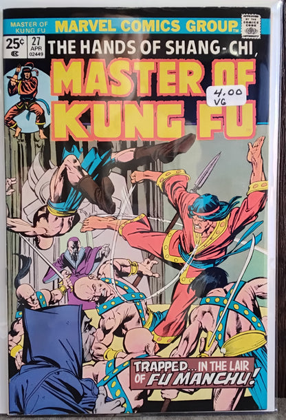 Master Of Kung-Fu Vol 1 #027