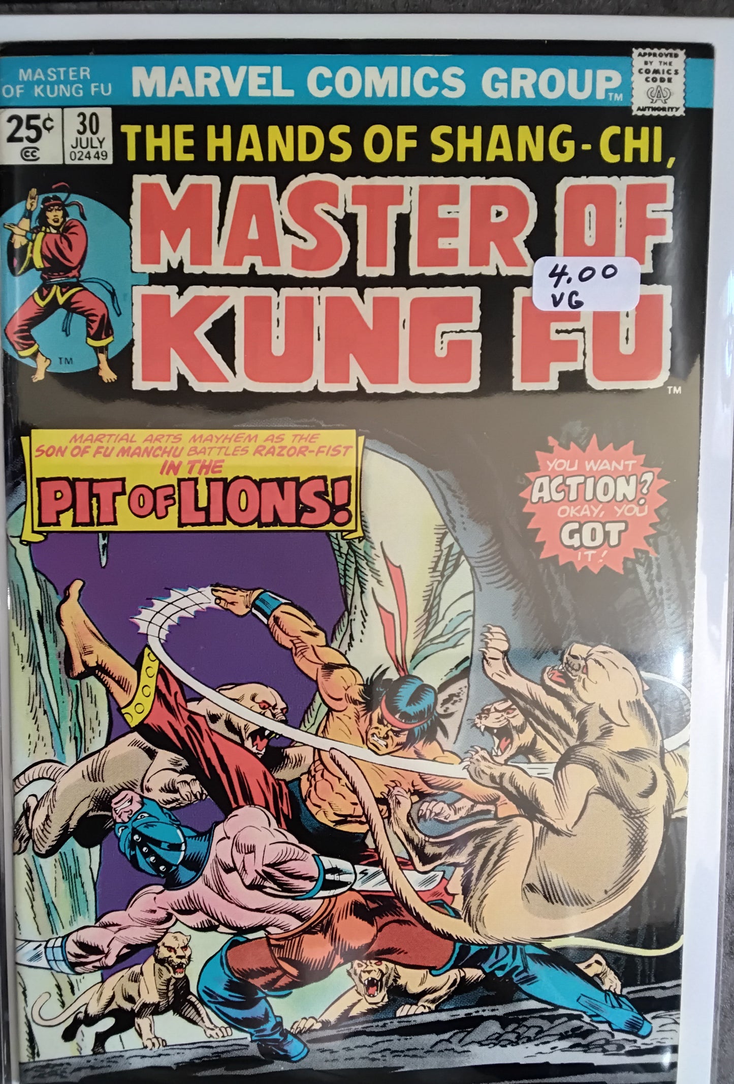 Master Of Kung-Fu Vol 1 #030