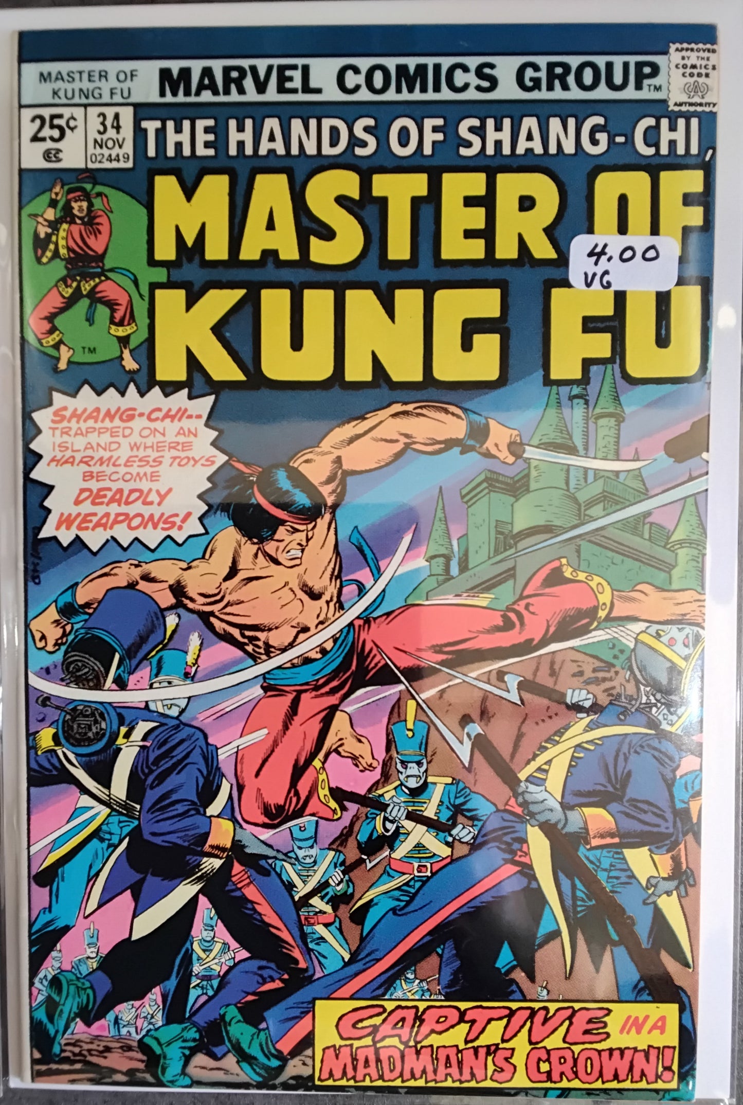 Master Of Kung-Fu Vol 1 #034