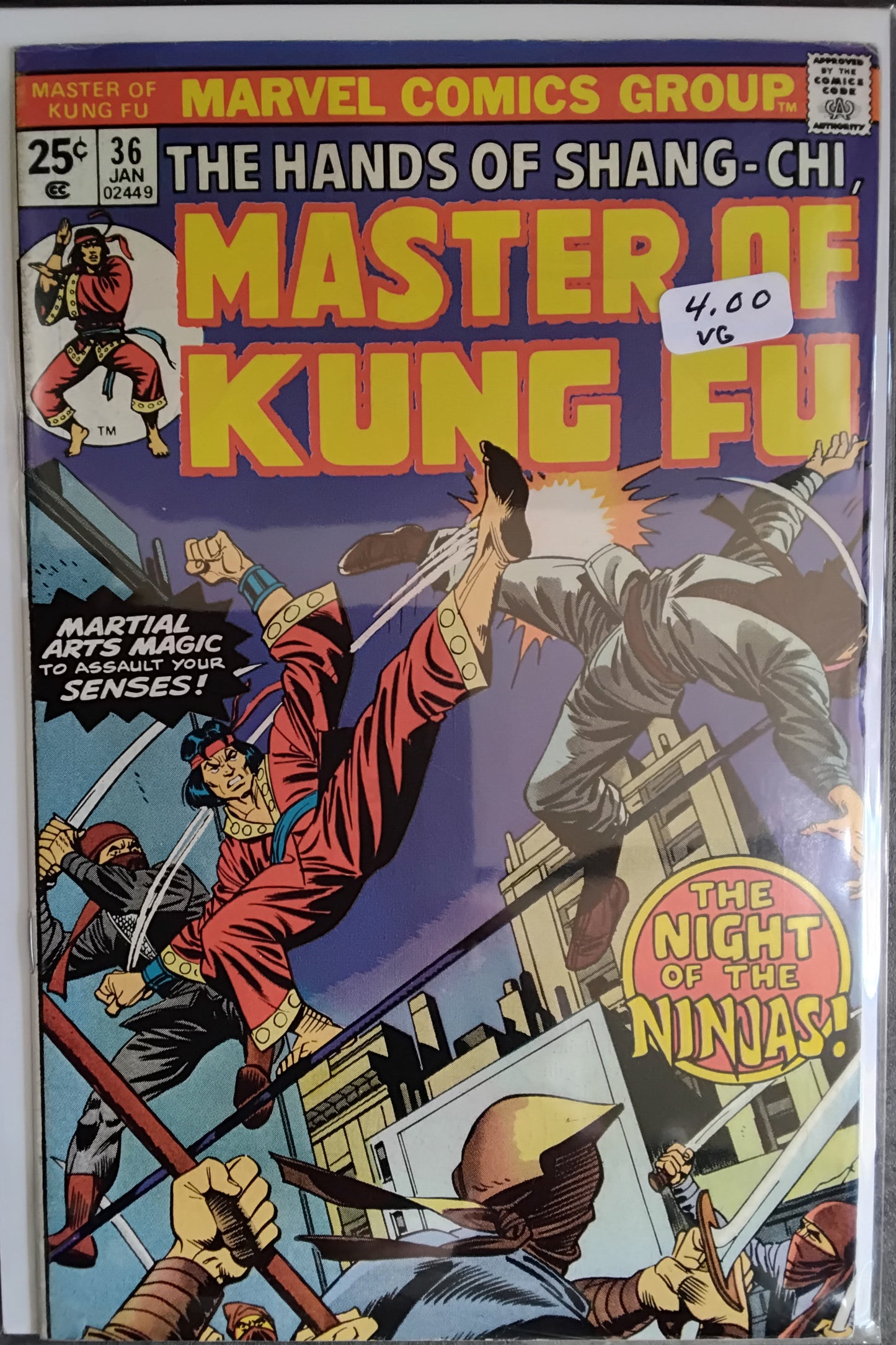 Master Of Kung-Fu Vol 1 #036