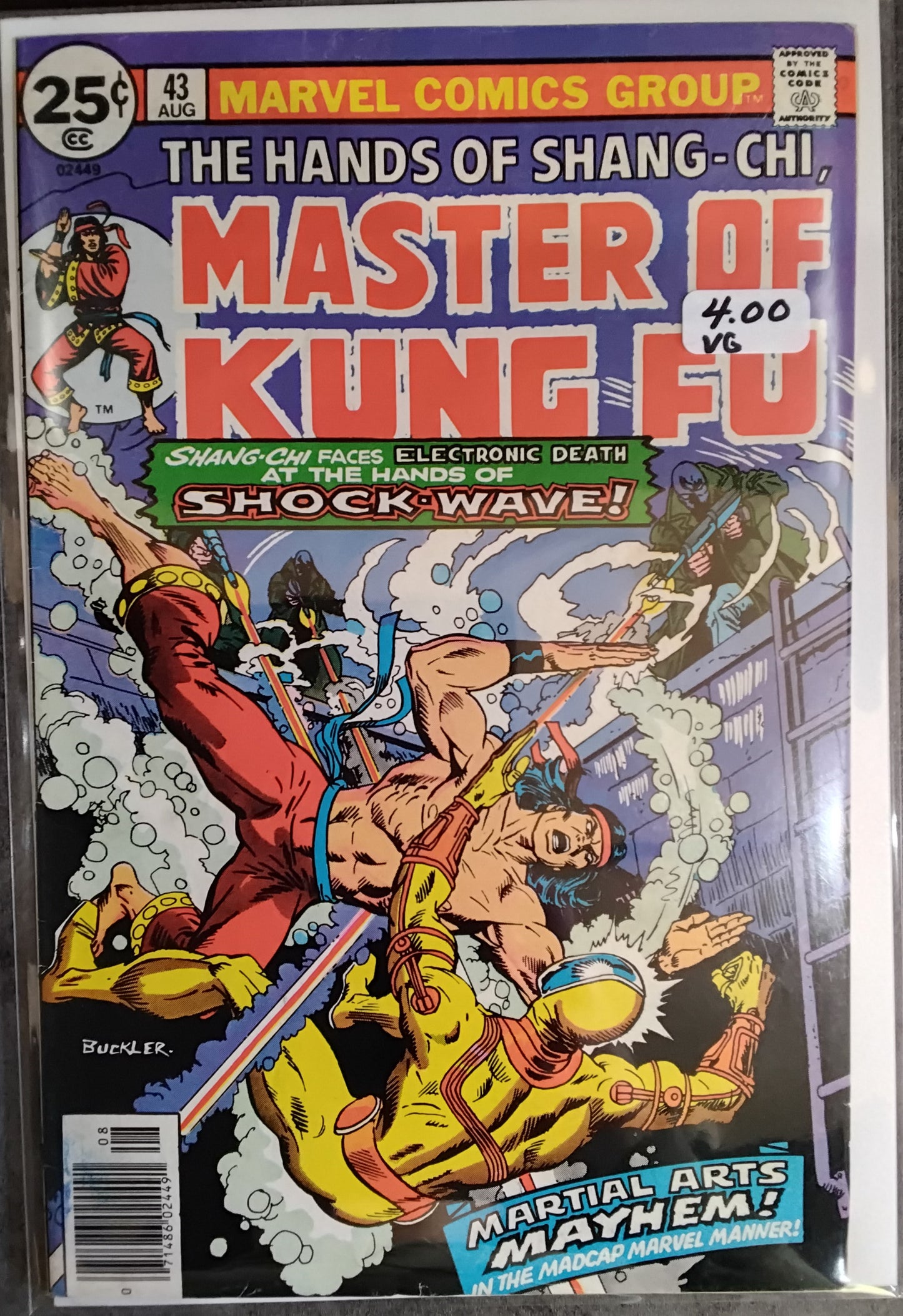 Master Of Kung-Fu Vol 1 #043 Newsstand Edition