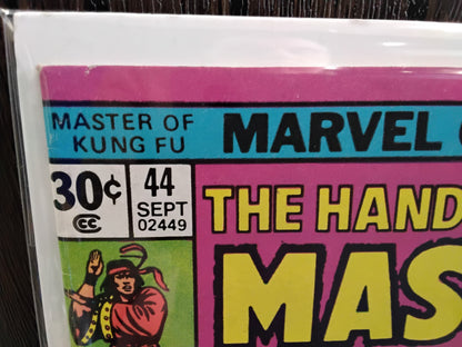 Master Of Kung-Fu Vol 1 #044 Newsstand Edition