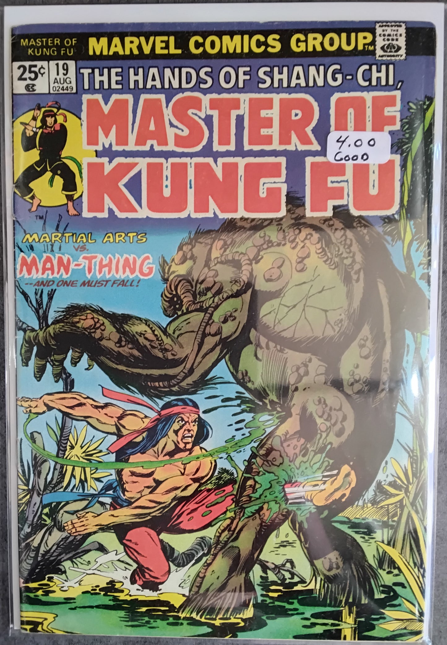 Master Of Kung-Fu Vol 1 #019