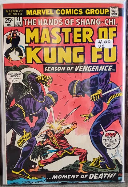 Master Of Kung-Fu Vol 1 #021