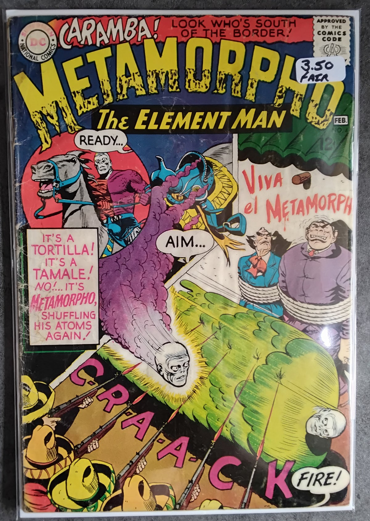 Metamorpho The Element Man Vol 1 #04 (FAIR)