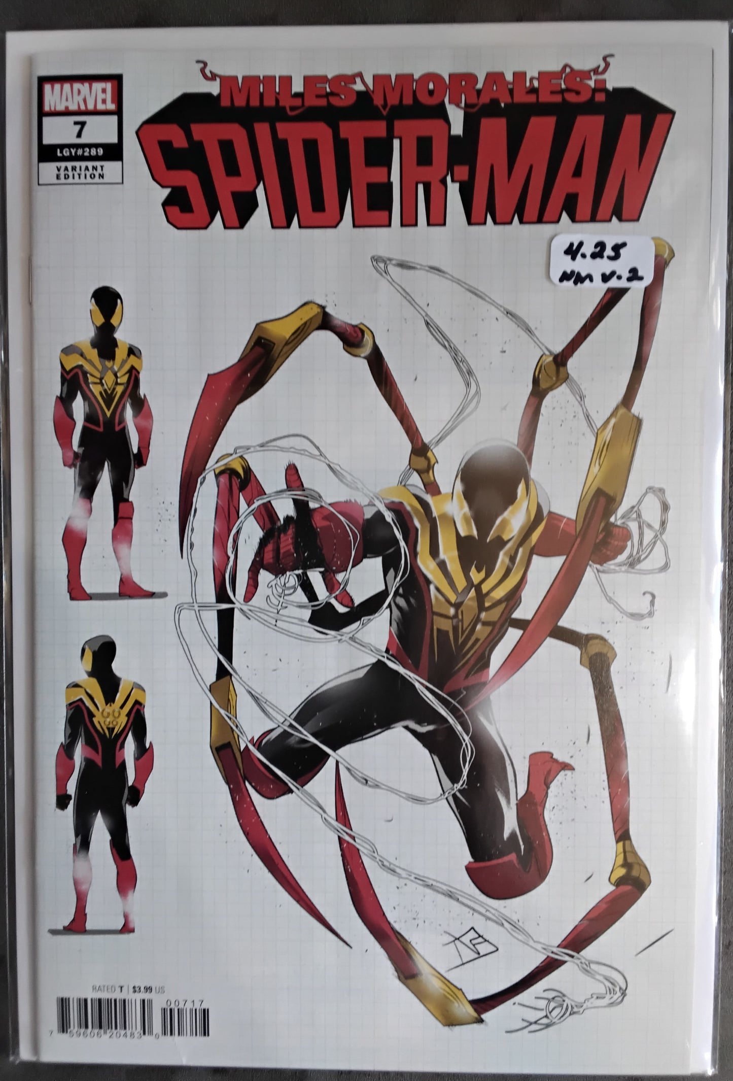 Miles Morales: Spider-Man Vol 2 #07 Federico Vicentini 1:10 Incentive Variant Cover