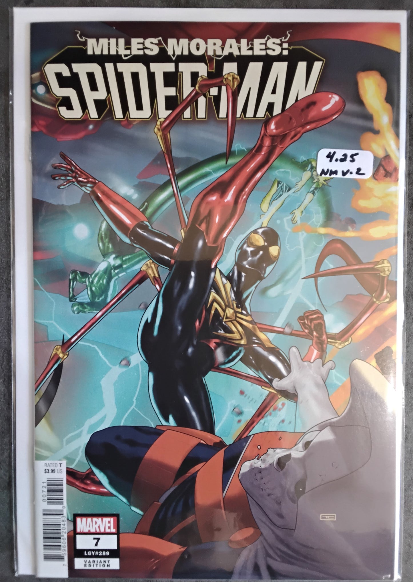 Miles Morales: Spider-Man Vol 2 #07 Taurin Clarke Variant Cover