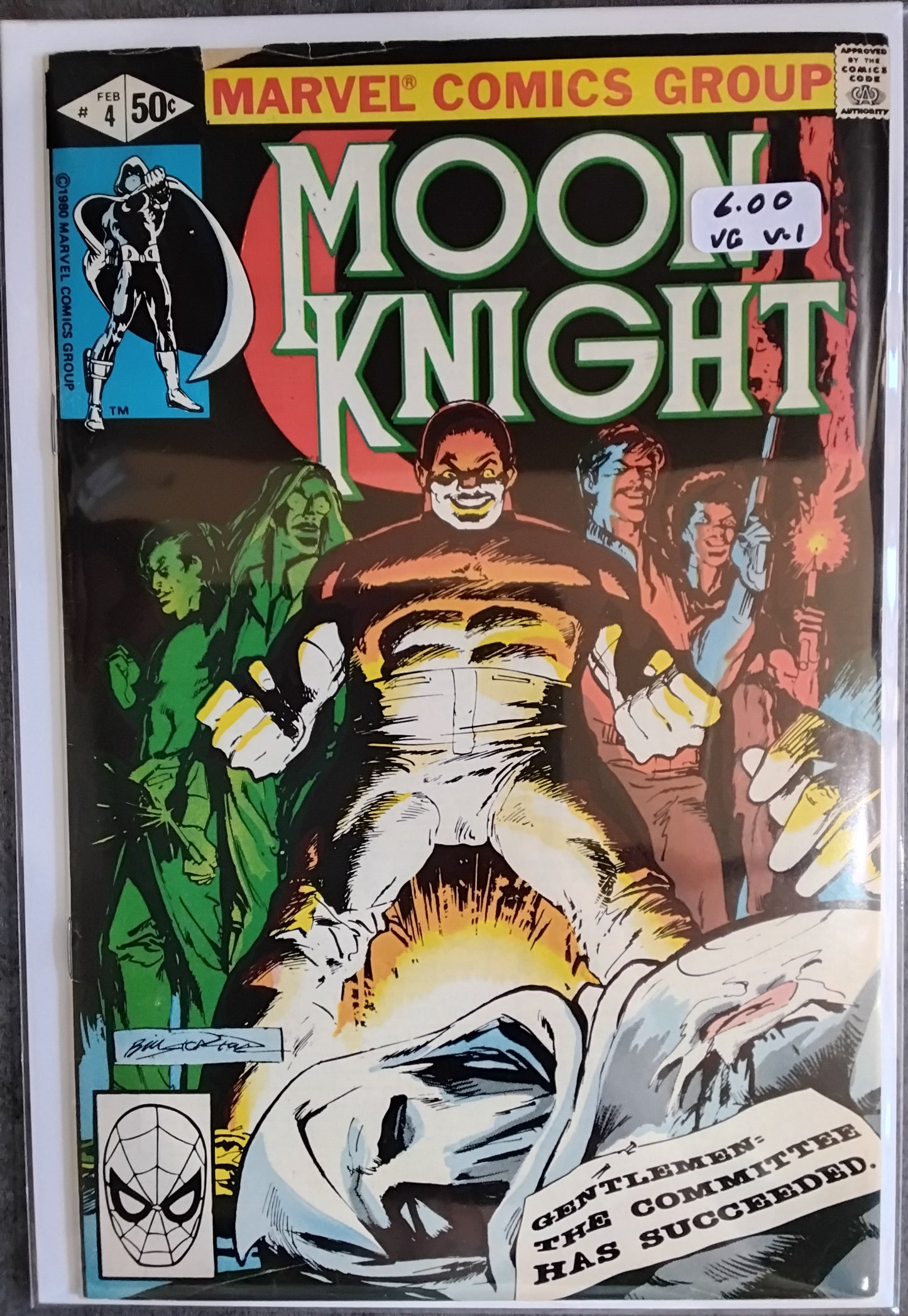 Moon Knight Vol 1 #04 (VG)
