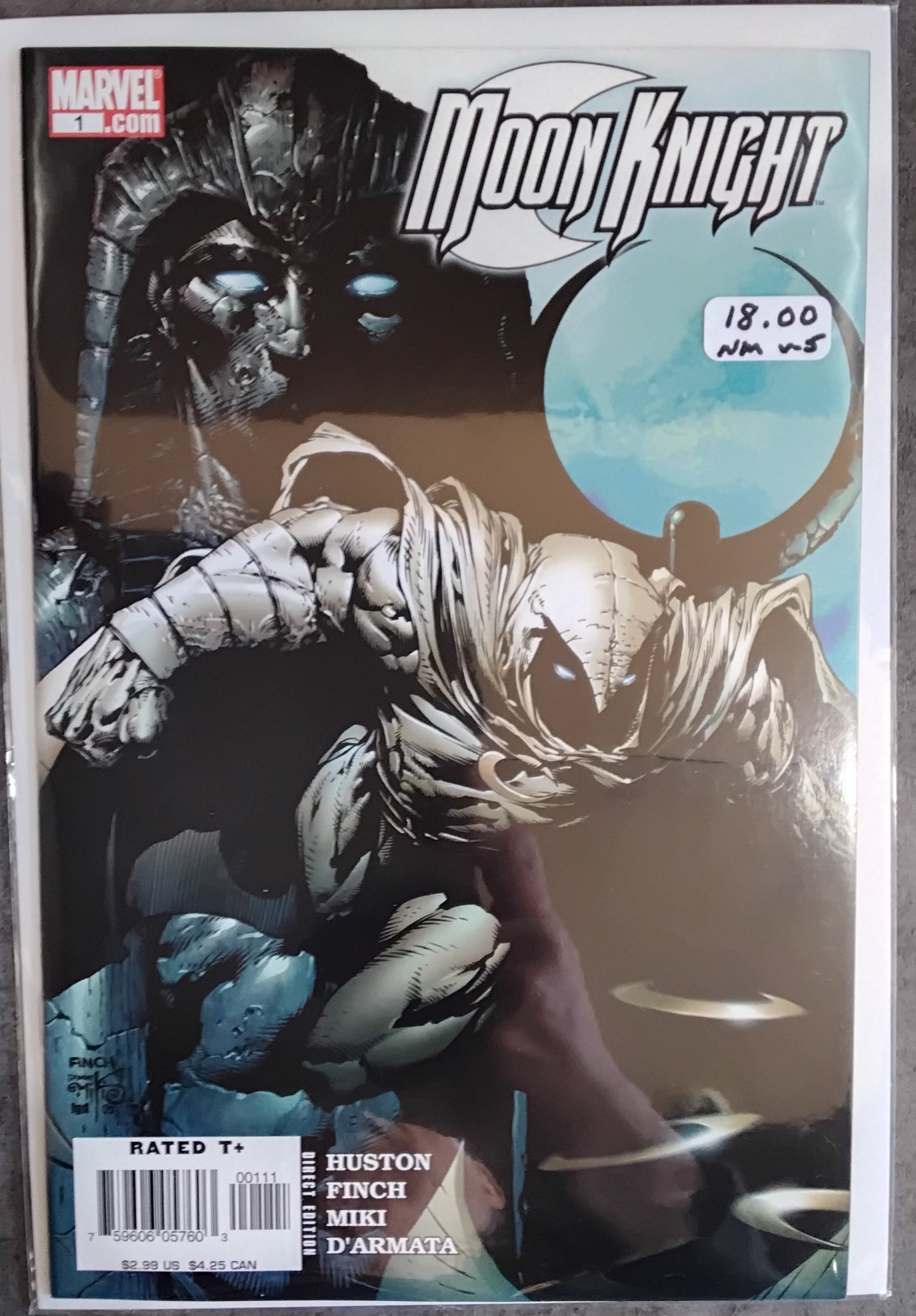 Moon Knight Vol 5 #01