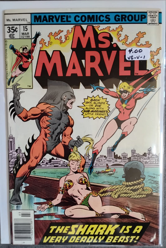 Ms. Marvel Vol 1 #15 Newsstand Edition