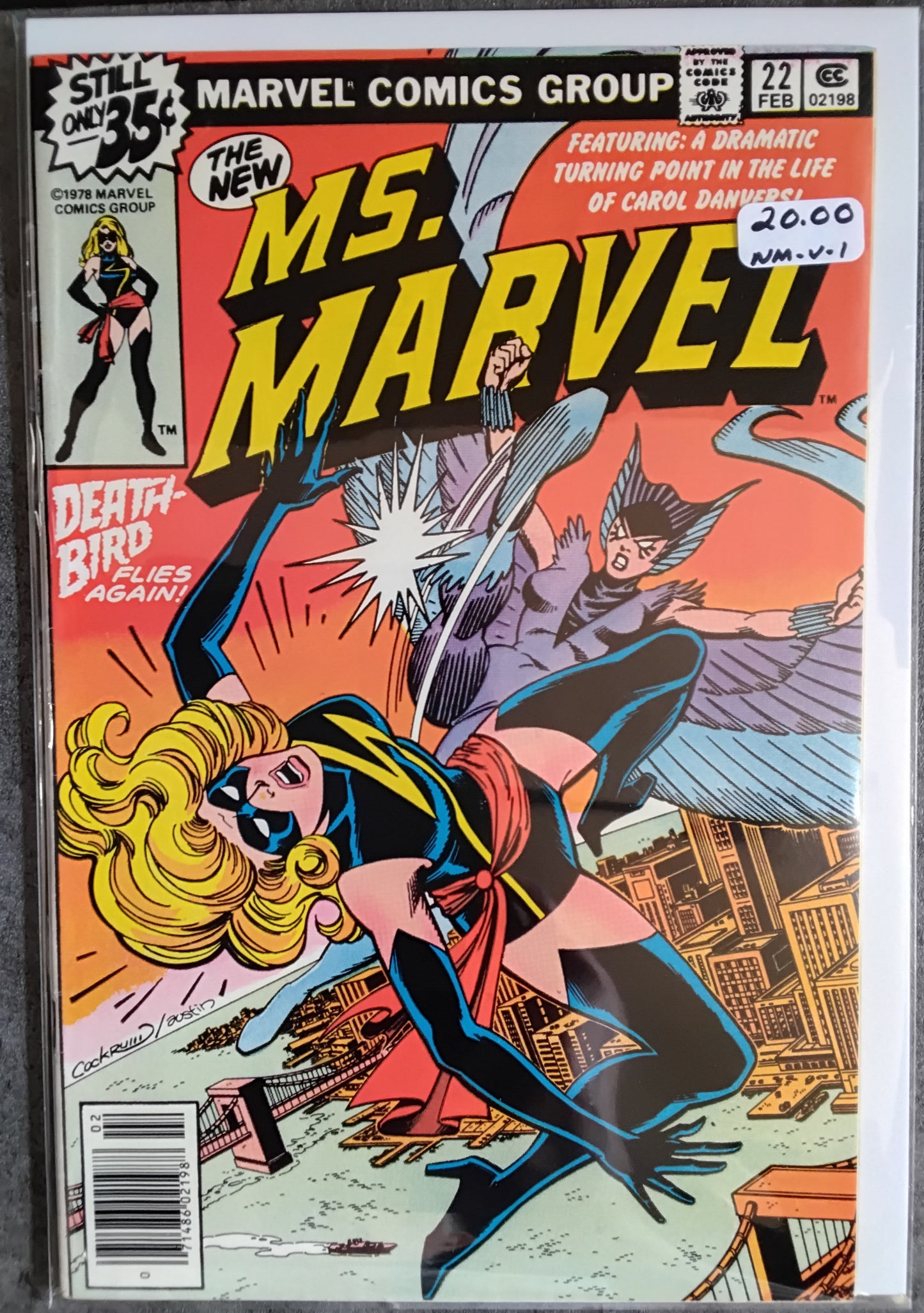 Ms. Marvel Vol 1 #22 Newsstand Edition