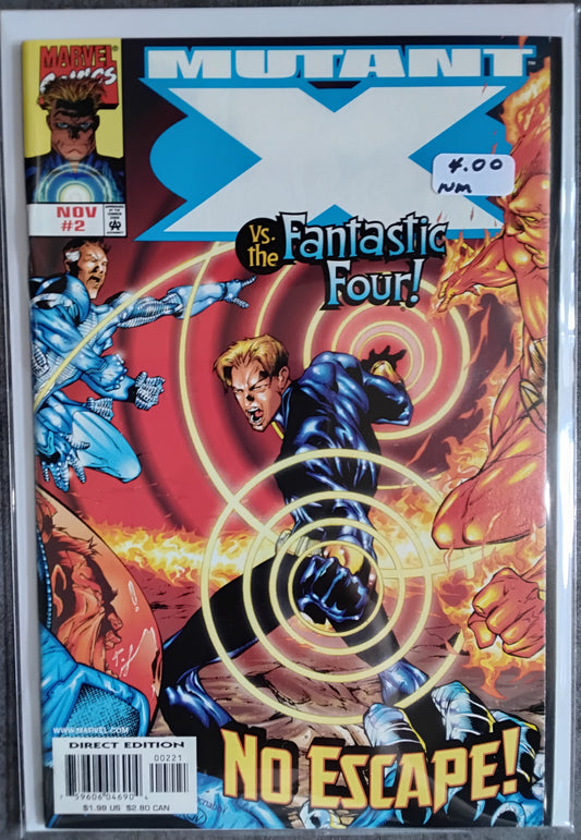 Mutant X #02 Variant Cover