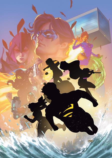 NEW TITANS #33 COVER A TAURIN CLARKE