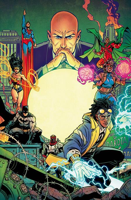 NEW HISTORY OF THE DC UNIVERSE THE DAKOTA INCIDENT #1 (ONE SHOT) COVER A DIEGO OLORTEGUI