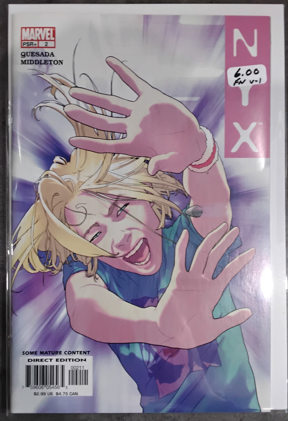 NYX Vol 1 #2 (FN)