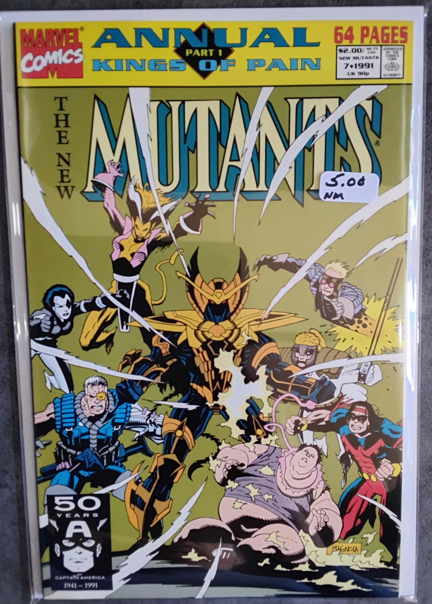 New Mutants Vol 1 Annual #7