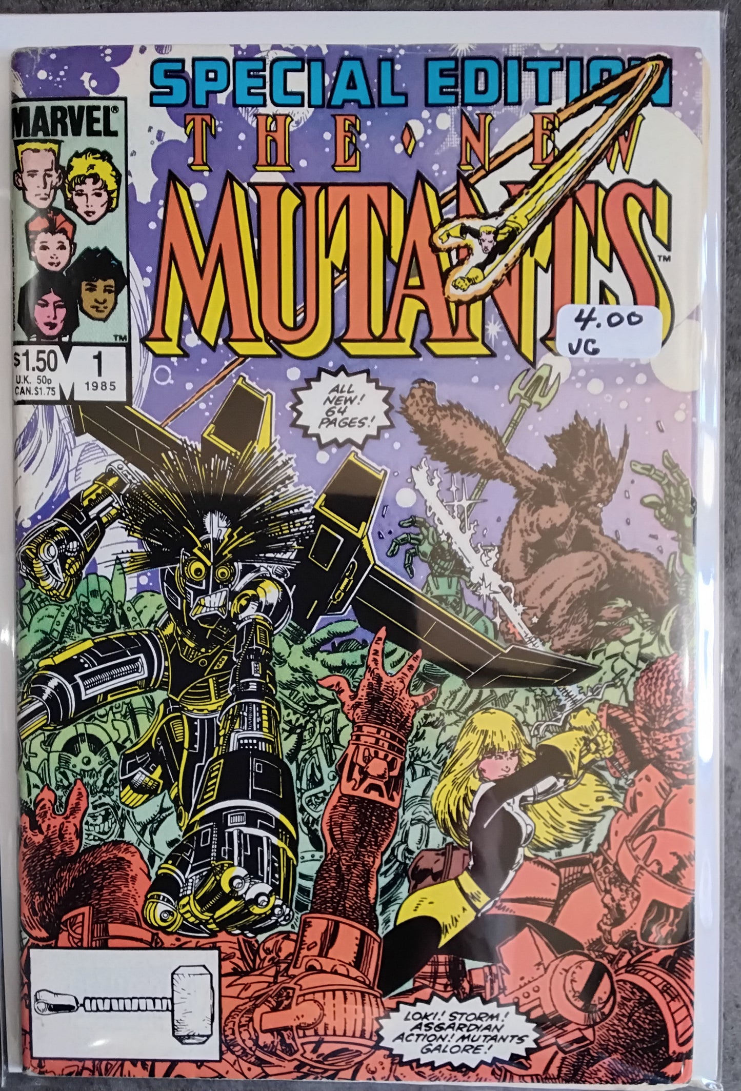 New Mutants Vol 1 Special Edition #1