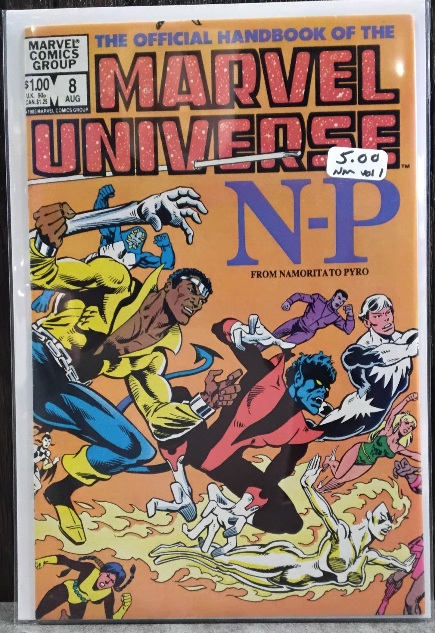 Official Handbook Of The Marvel Universe Vol 1 #08