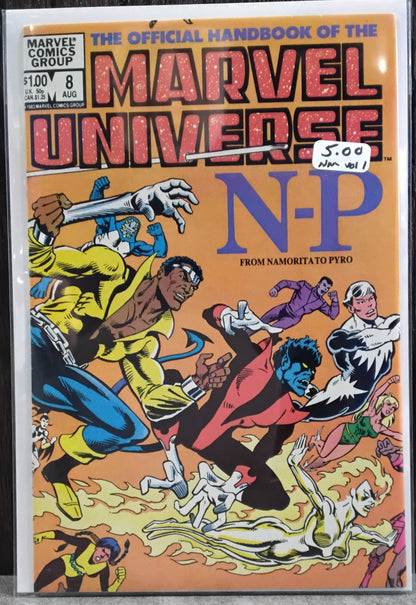 Official Handbook Of The Marvel Universe Vol 1 #08