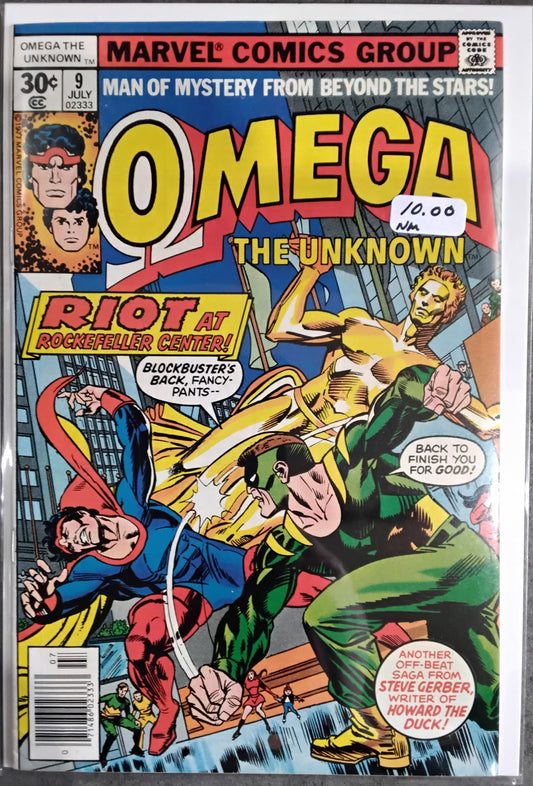 Omega The Unknown Vol 1 #09 Newsstand Edition