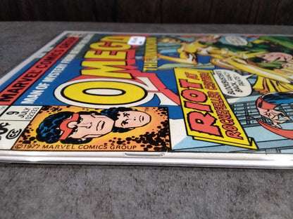 Omega The Unknown Vol 1 #09 Newsstand Edition