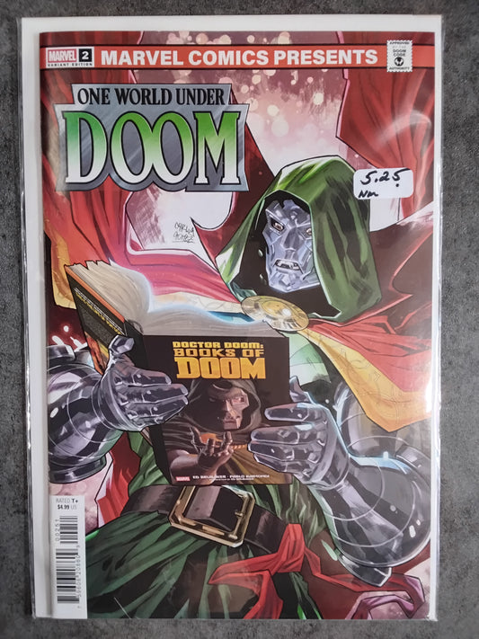 One World Under Doom #2 Carlos E. Gomez Variant Cover