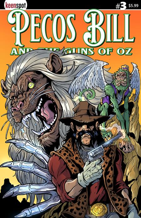 PECOS BILL & THE GUNS OF OZ #3 COVER A PUIS CALZADA (MR)