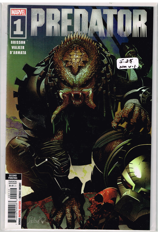 Predator Vol 1 #1 2nd Print