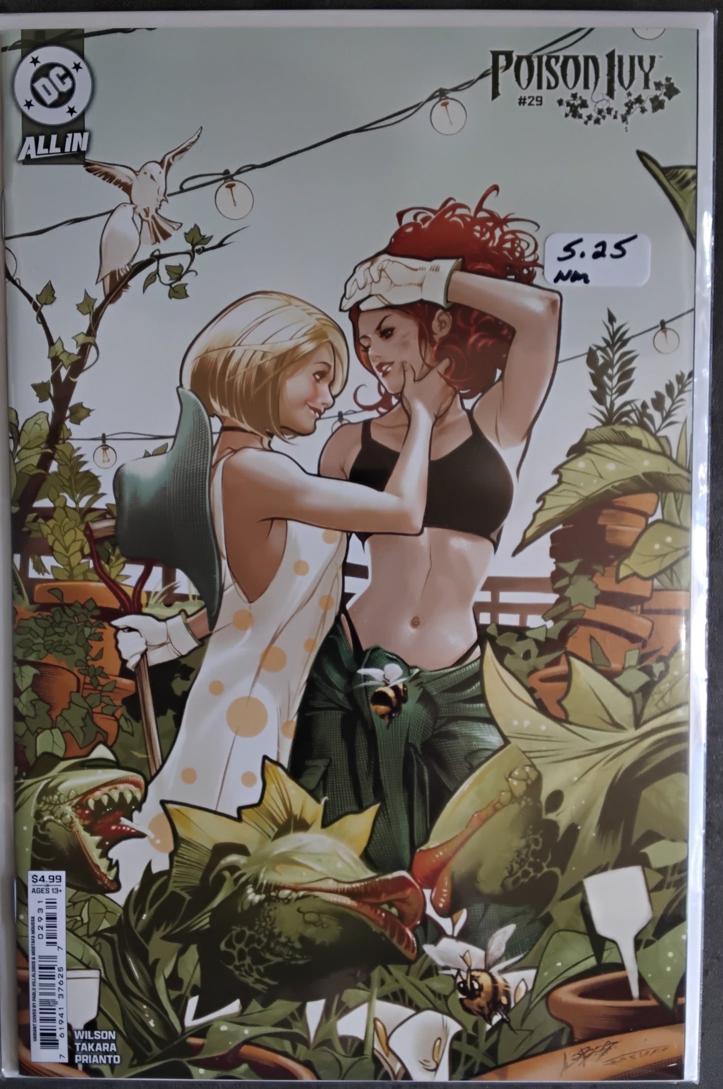 Poison ivy #29 Pablo Villalobos Card Stock Variant Cover