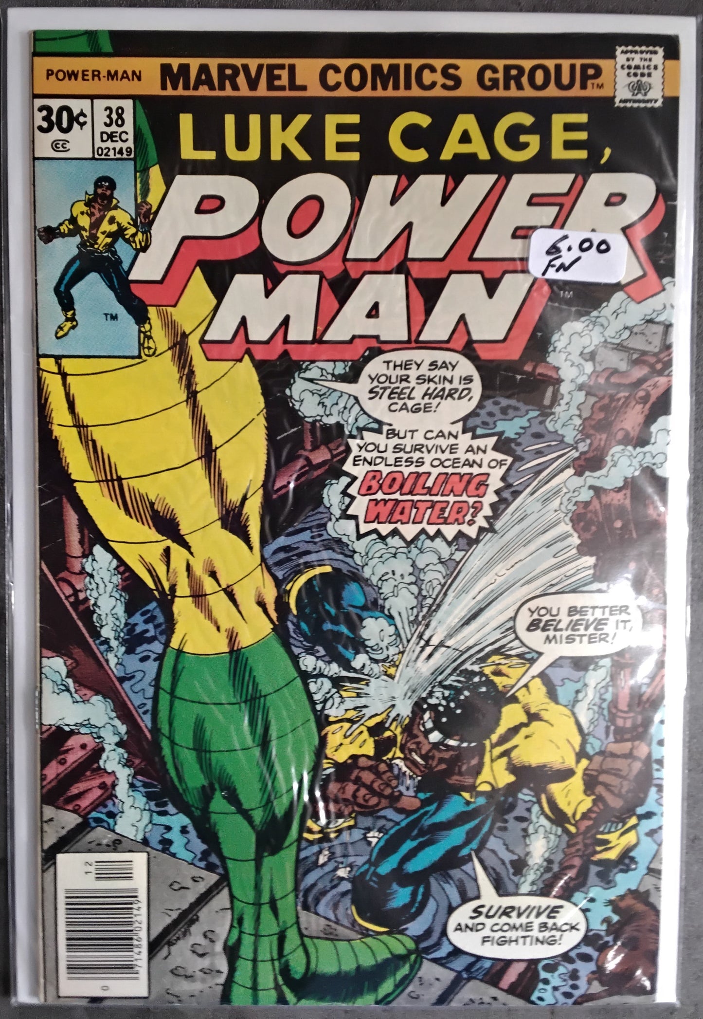 Power Man And Iron Fist #038 NewsstandEdition (FN)