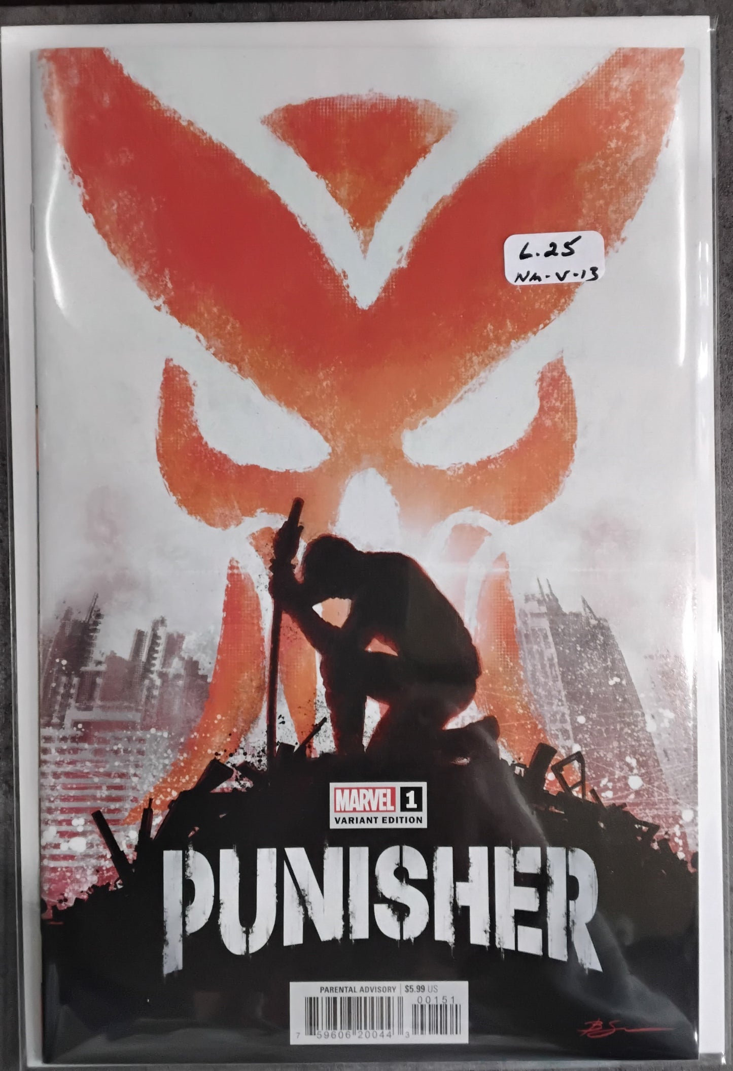 Punisher Vol 13 #01 Benjamin Su Variant Cover