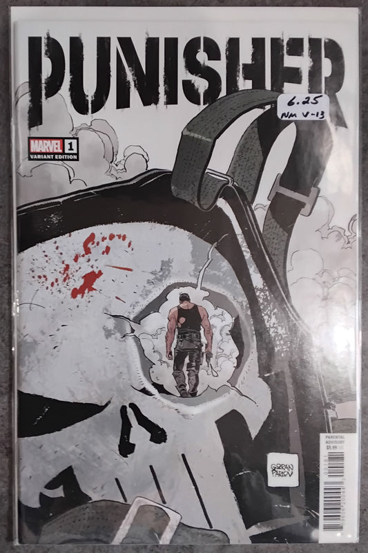 Punisher Vol 13 #01 Goran Parlov Variant Cover