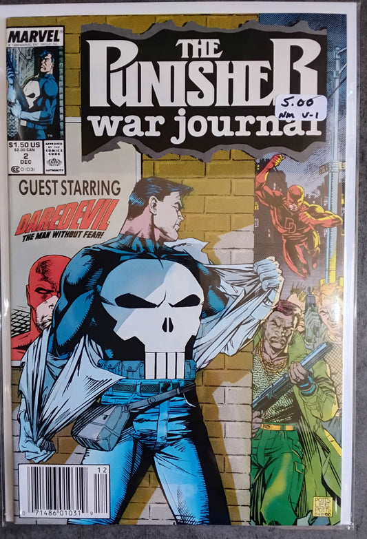 Punisher War Journal Vol 1 #02 Newsstand Edition
