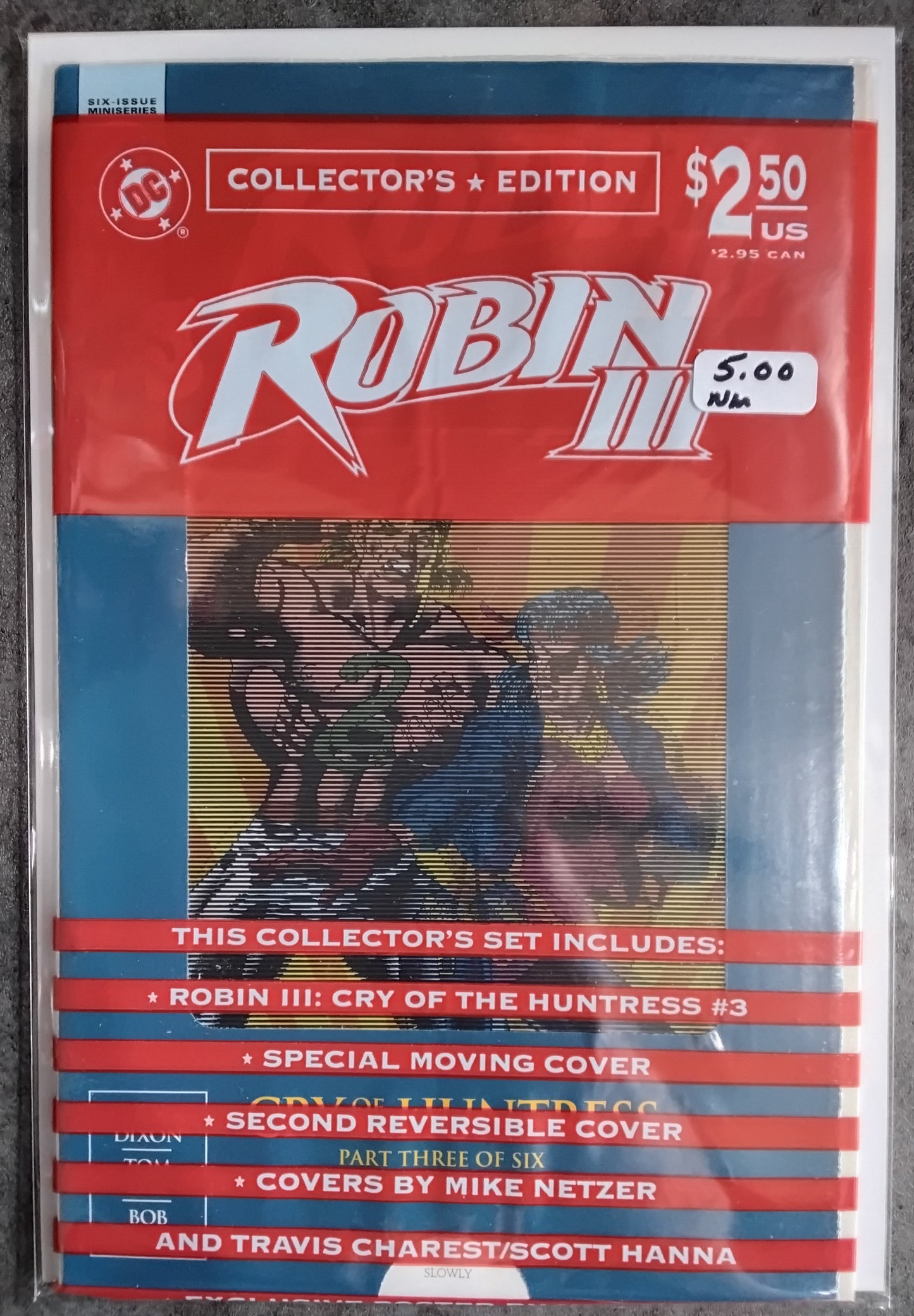 Robin III Cry Of The Huntres #3 (Poly-Bagged)