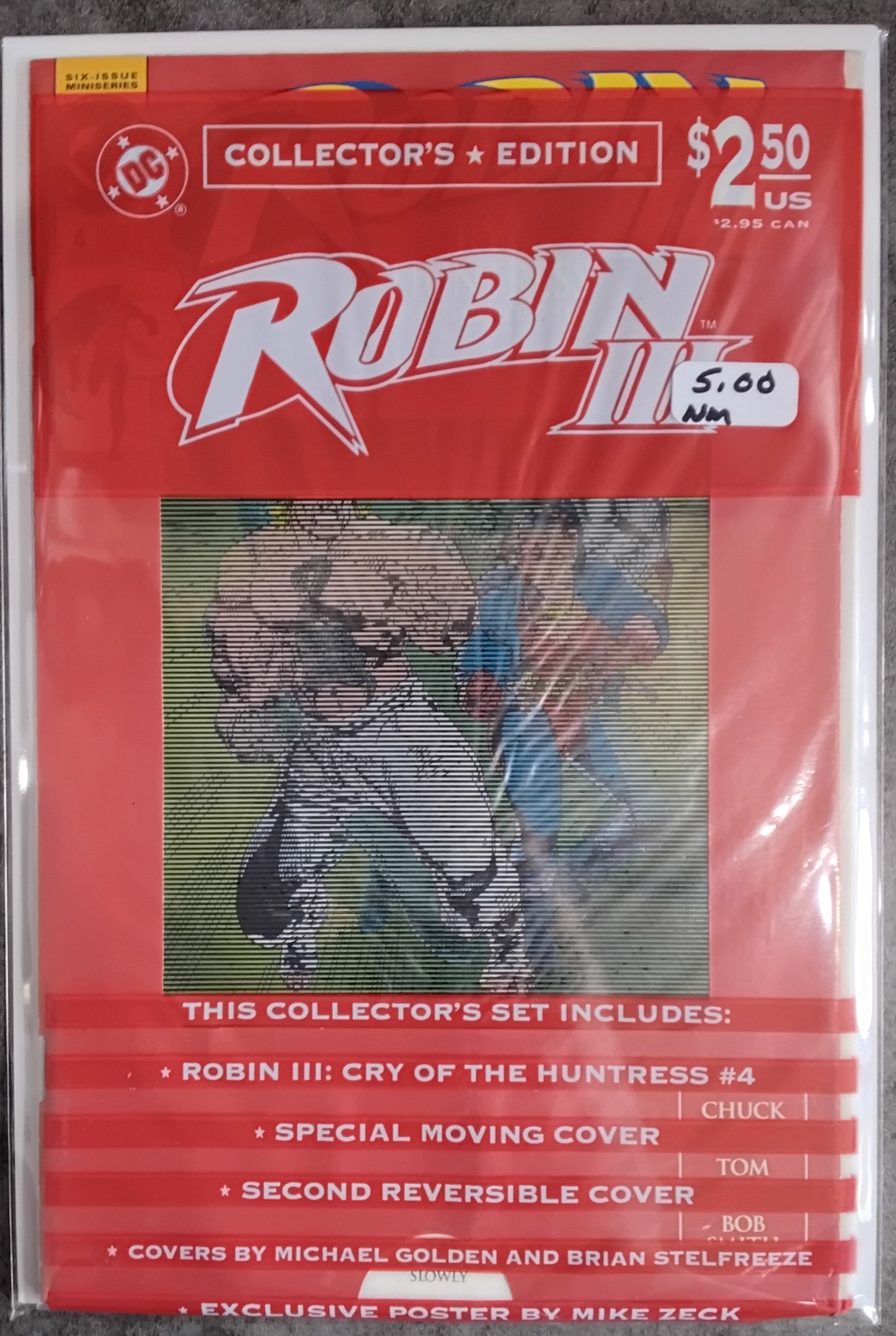Robin III Cry Of The Huntres #4 (Poly-Bagged)
