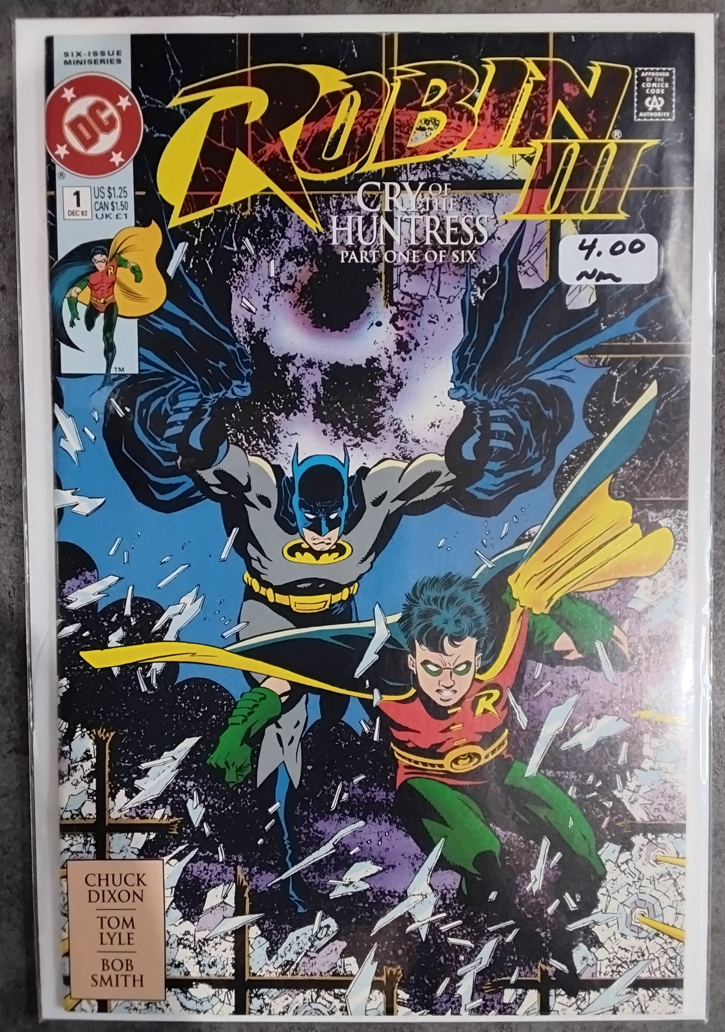 Robin III Cry Of The Huntres #1 (Not Poly-Bagged)
