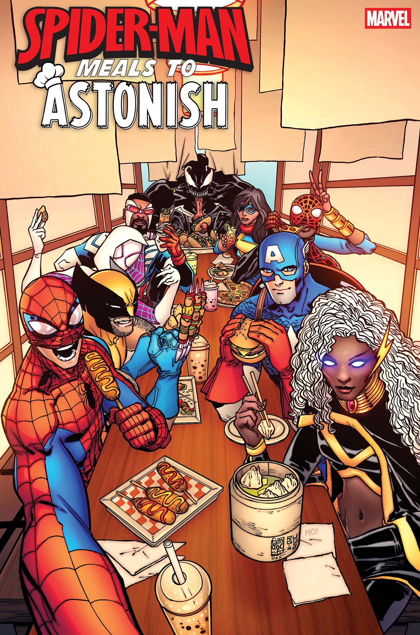 SPIDER-MAN: MEALS TO ASTONISH #1 GIUSEPPE CAMUNCOLI VARIANT