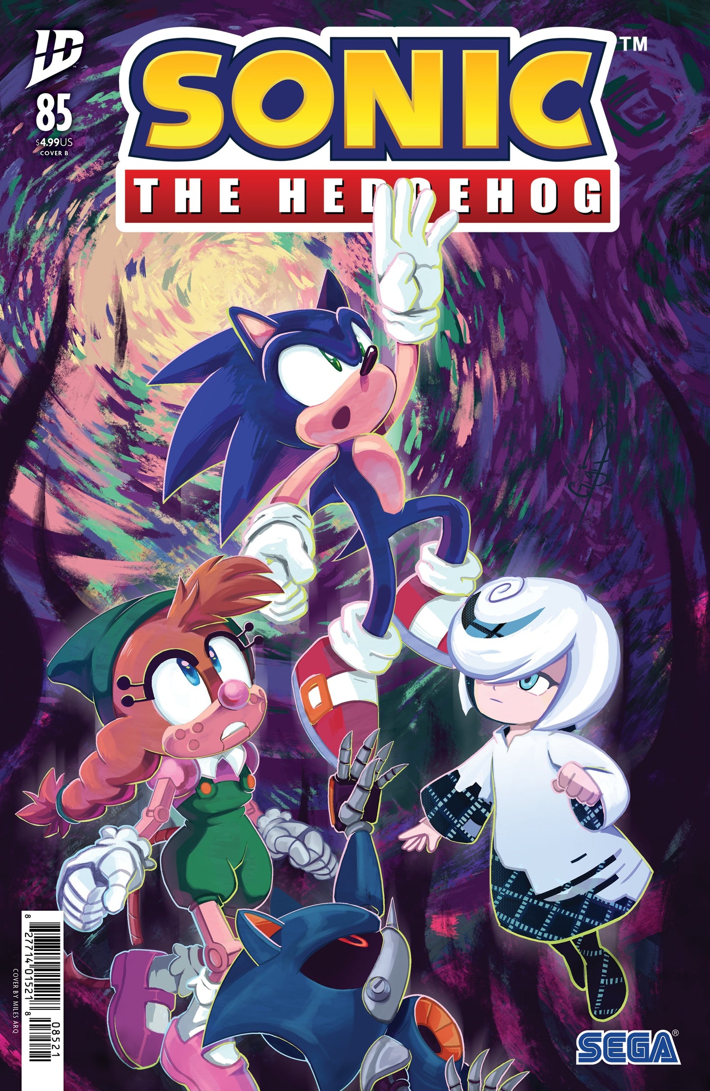 Sonic the Hedgehog #85 Variant B (Dutreix)