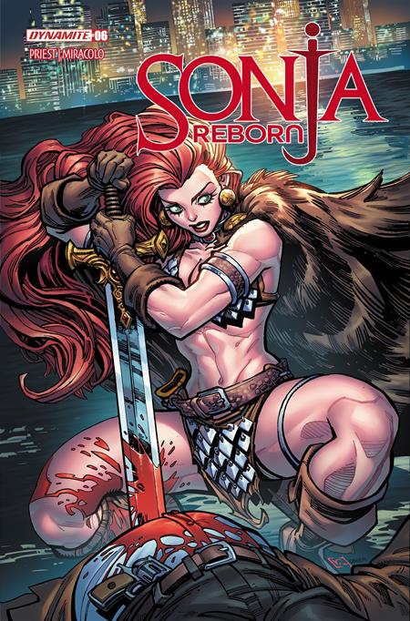 SONJA REBORN #6 COVER C CHAD HARDIN VARIANT