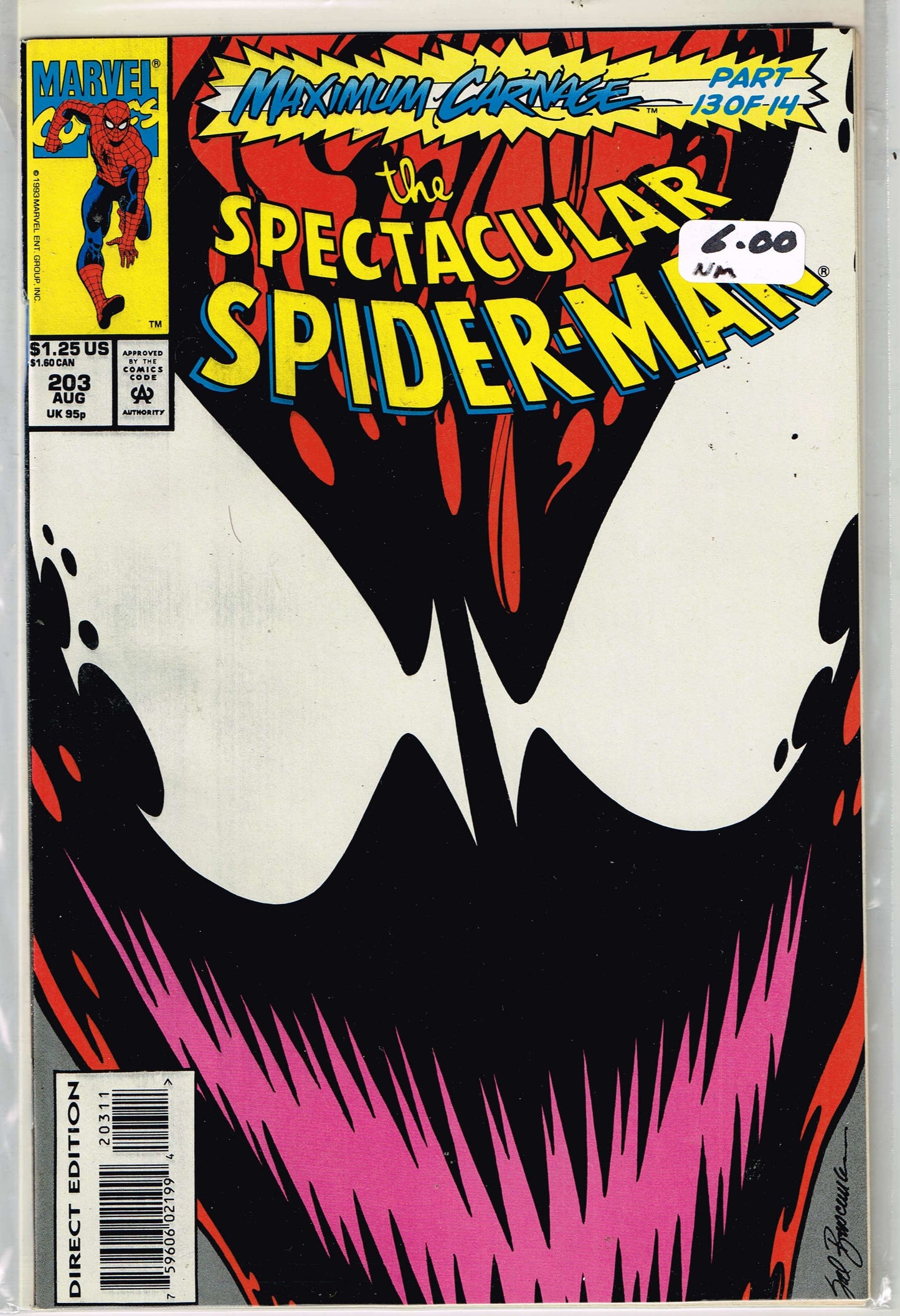 Spectacular Spider-Man Vol 1. #203 (NM)
