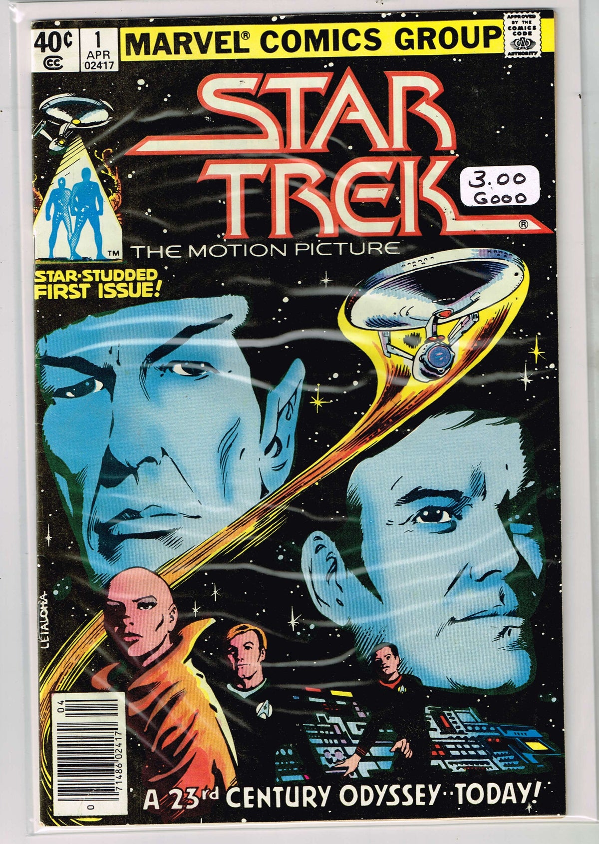 Star Trek #01 Newsstand Edition (GOOD)