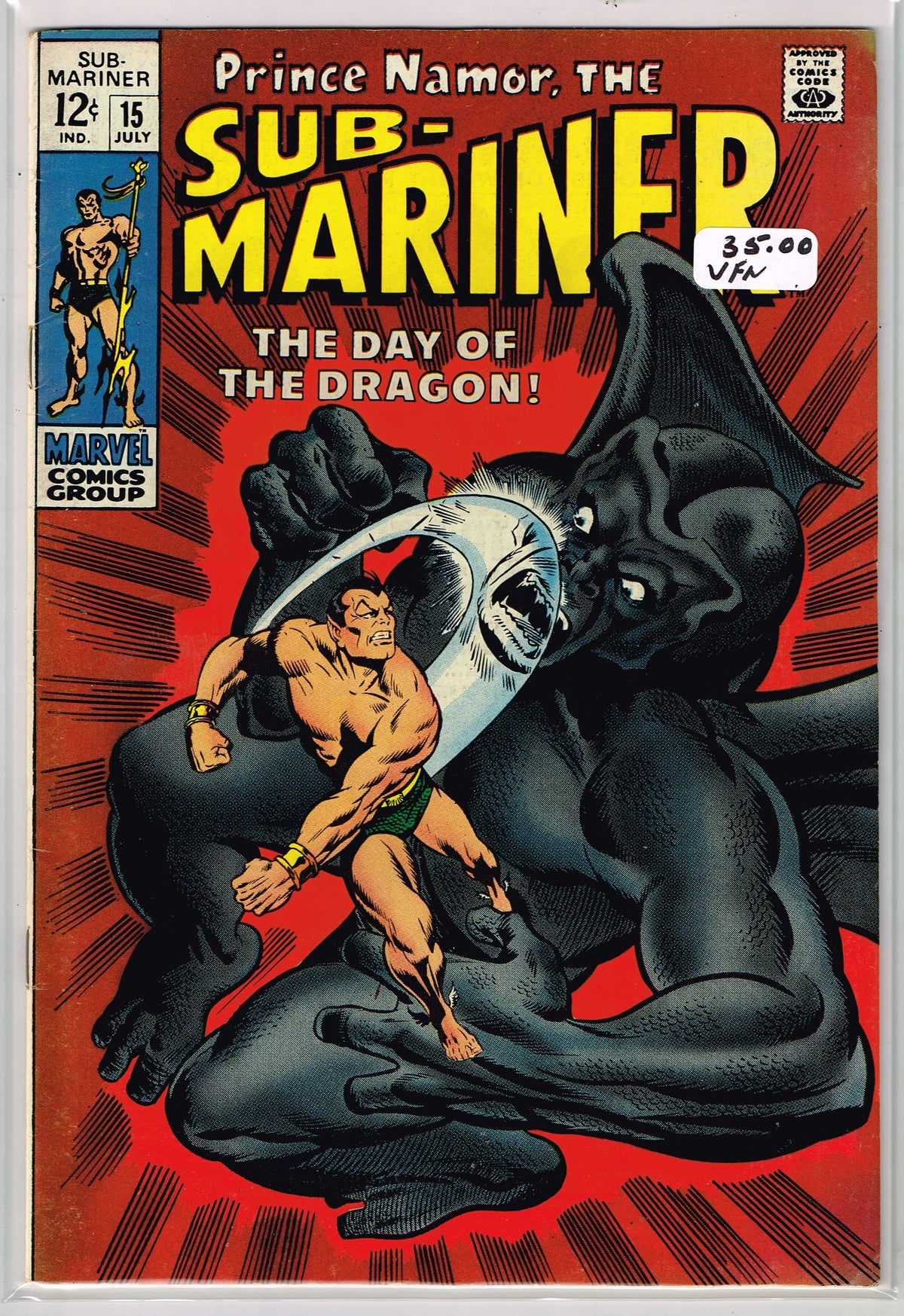 Sub-Mariner Vol 1 #15 (VF)