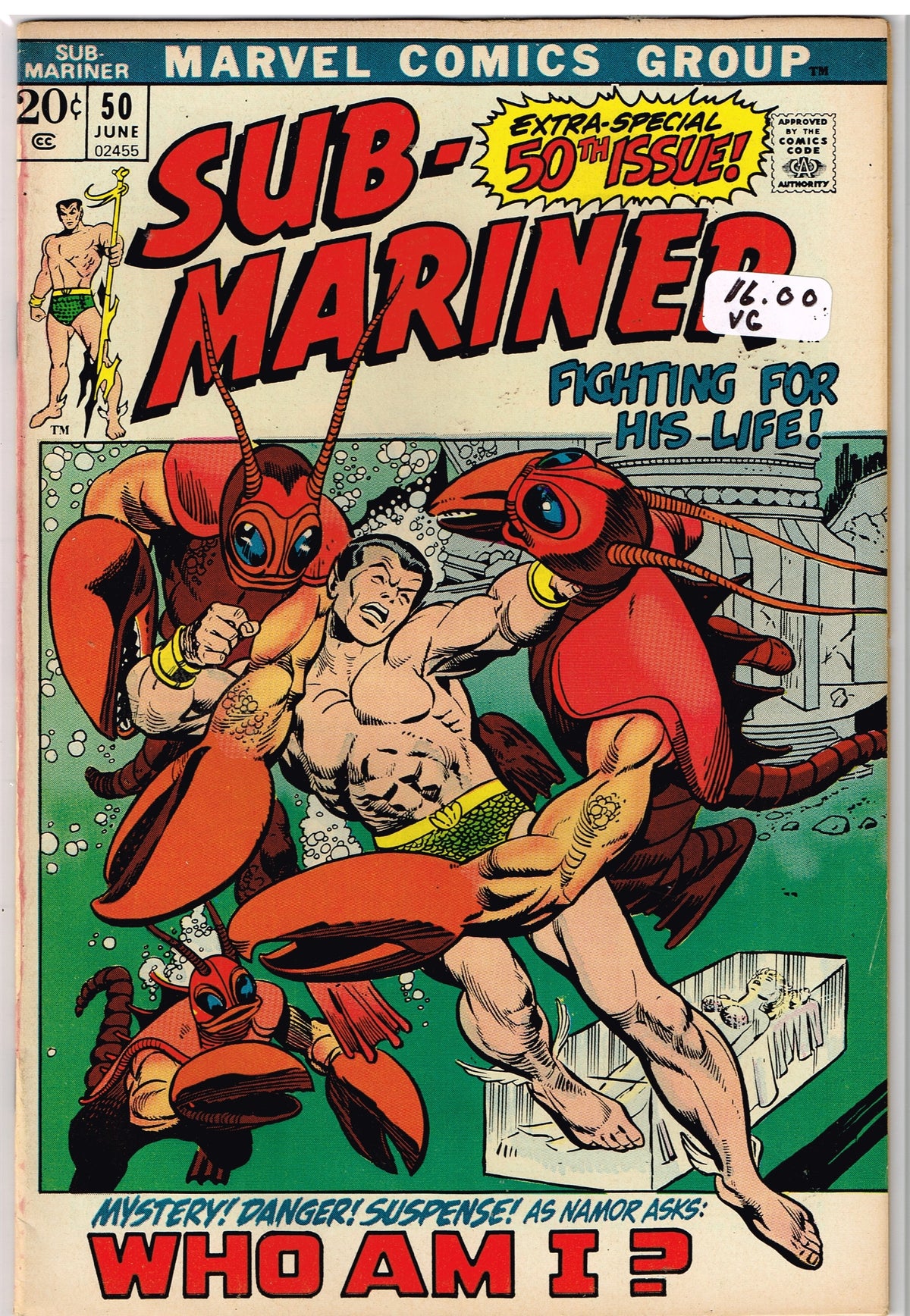 Sub-Mariner Vol 1 #50 (VG)