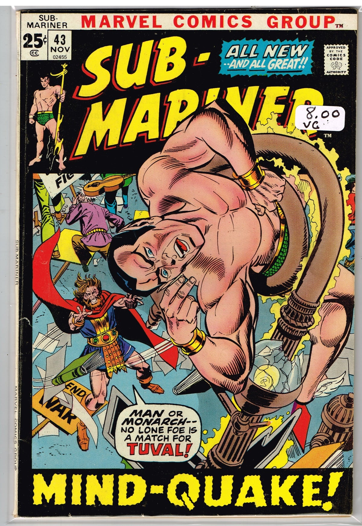 Sub-Mariner Vol 1 #43 (VG)